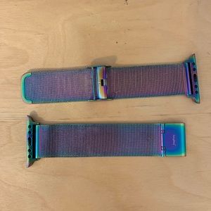 Apple Watch strap oil slick color